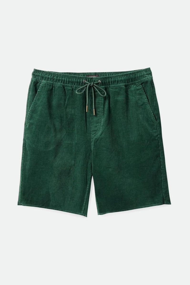 Brixton Madrid authentic Drawstring Short Olive Green L