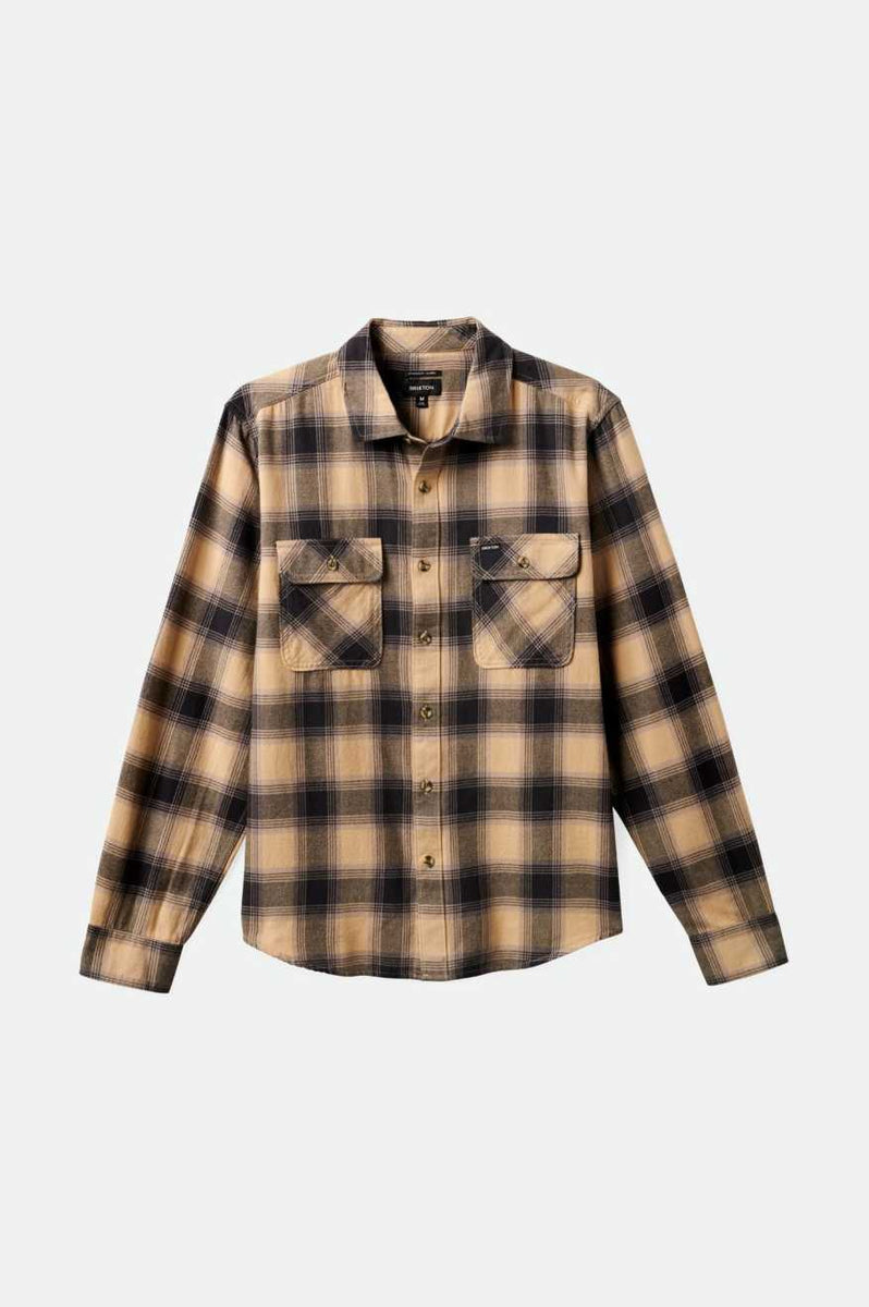 Like New Men's Brixton Bowery Flannel buy - Medium