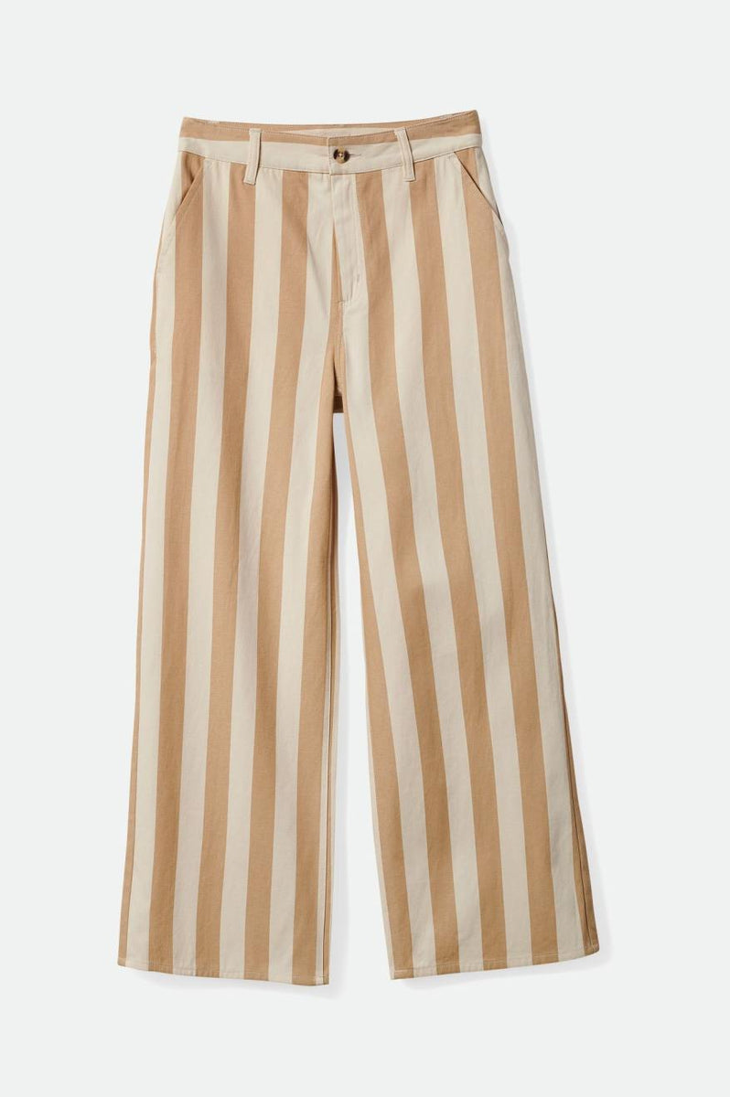 Stretch Cord Wide Leg Pant - Sea Moss