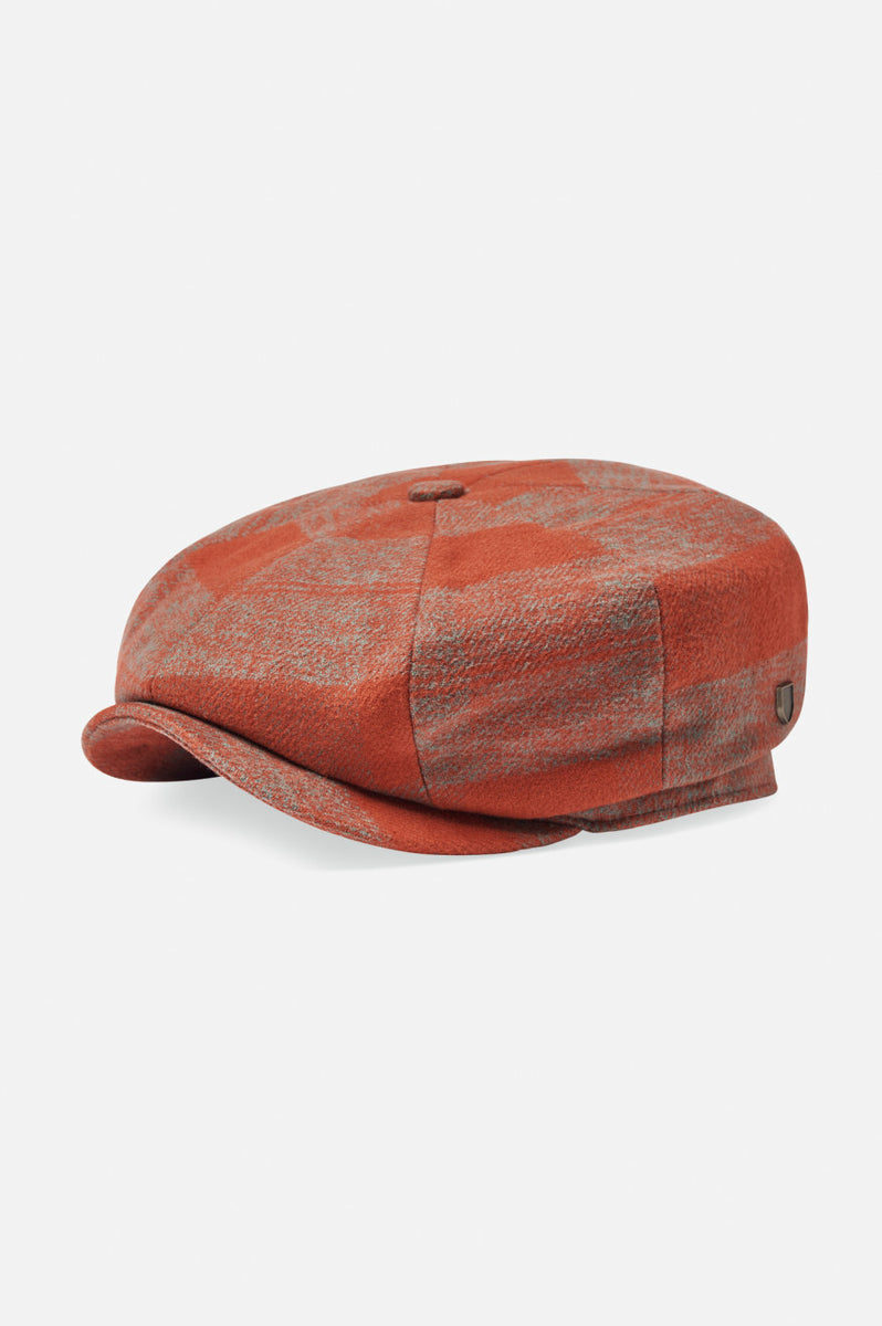 Brood Baggy Newsboy Cap - Burnt Henna/Dark Forest