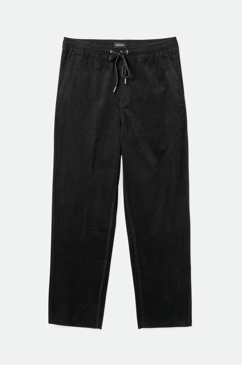 Madrid Corduroy Regular Pant - Black