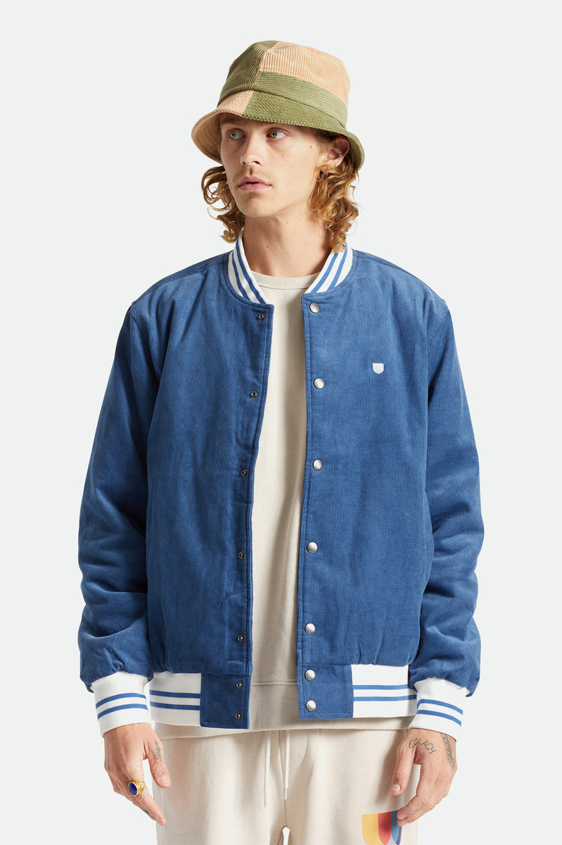 Men's Dillinger Bomber Jacket in Joe Blue – Brixton