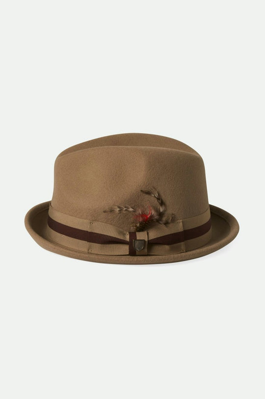 
       Brixton Gain Fedora - Sand/Sand/Brown
     