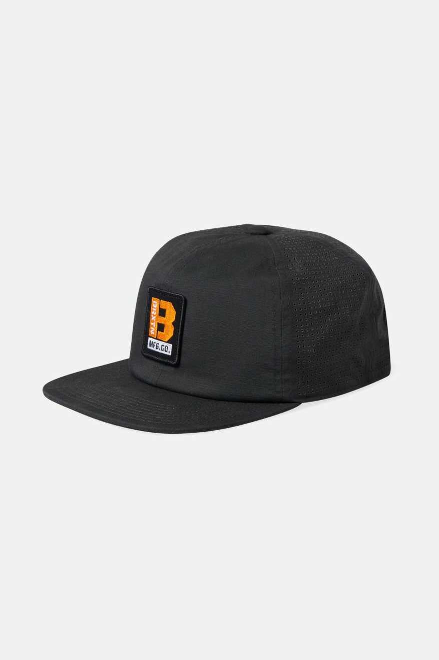 
       Brixton Builders Coolmax Snapback - Washed Black
     