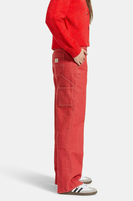 
       Women&#39;s Side Fit | Essex Painter Pant - Mars Red
     