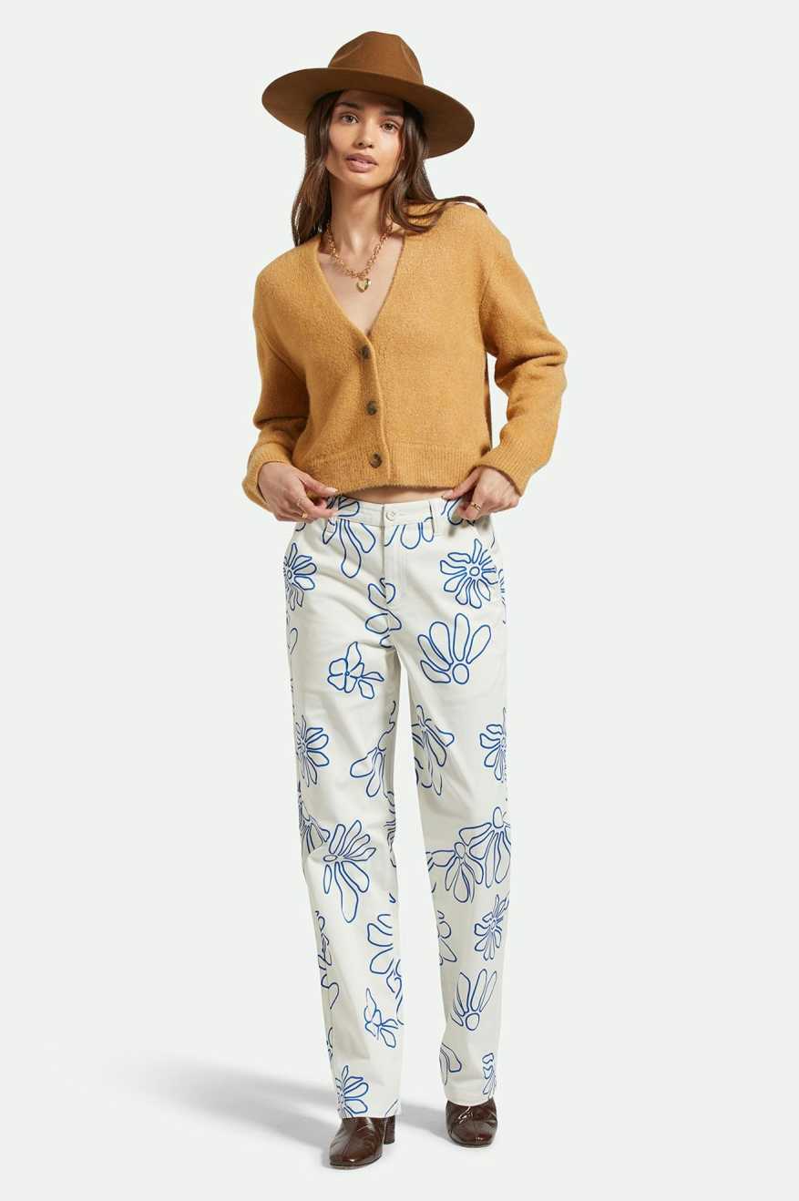 
       Women&#39;s Lifestyle 1 | Bedford Pant - Off White Daisy
     