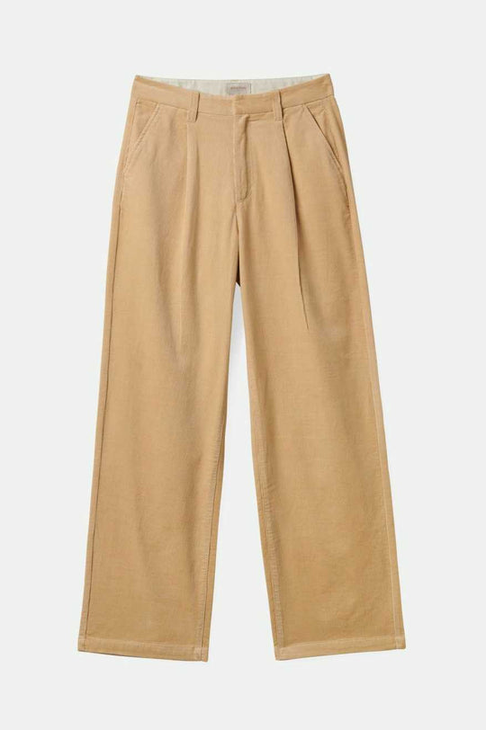 
       Brixton Women&#39;s Ludlow Trouser Pant - Oat Milk | Main
     