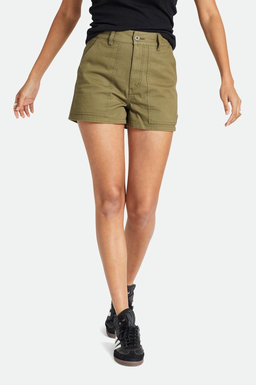 
       Brixton Alameda Short - Military Olive
     