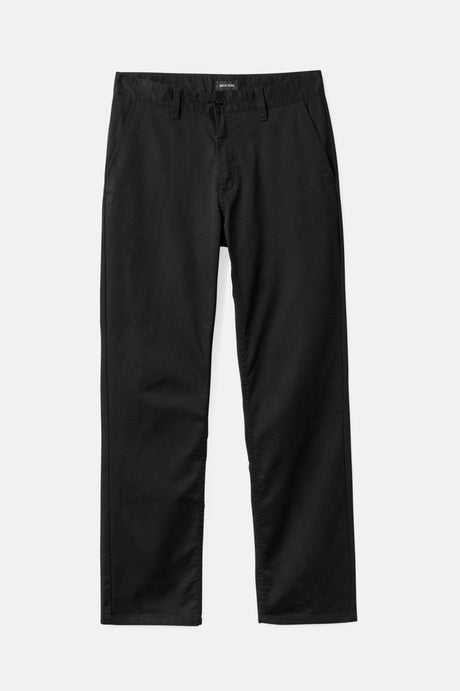 Brixton Men's Choice Chino Regular Pant - Black | Main