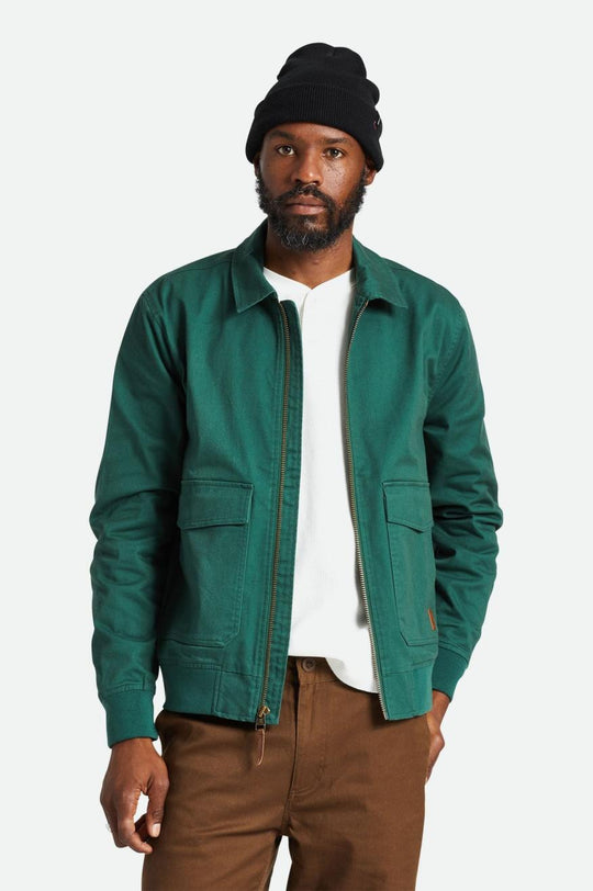 
       Brixton Dillinger Station Jacket - Pine Needle
     