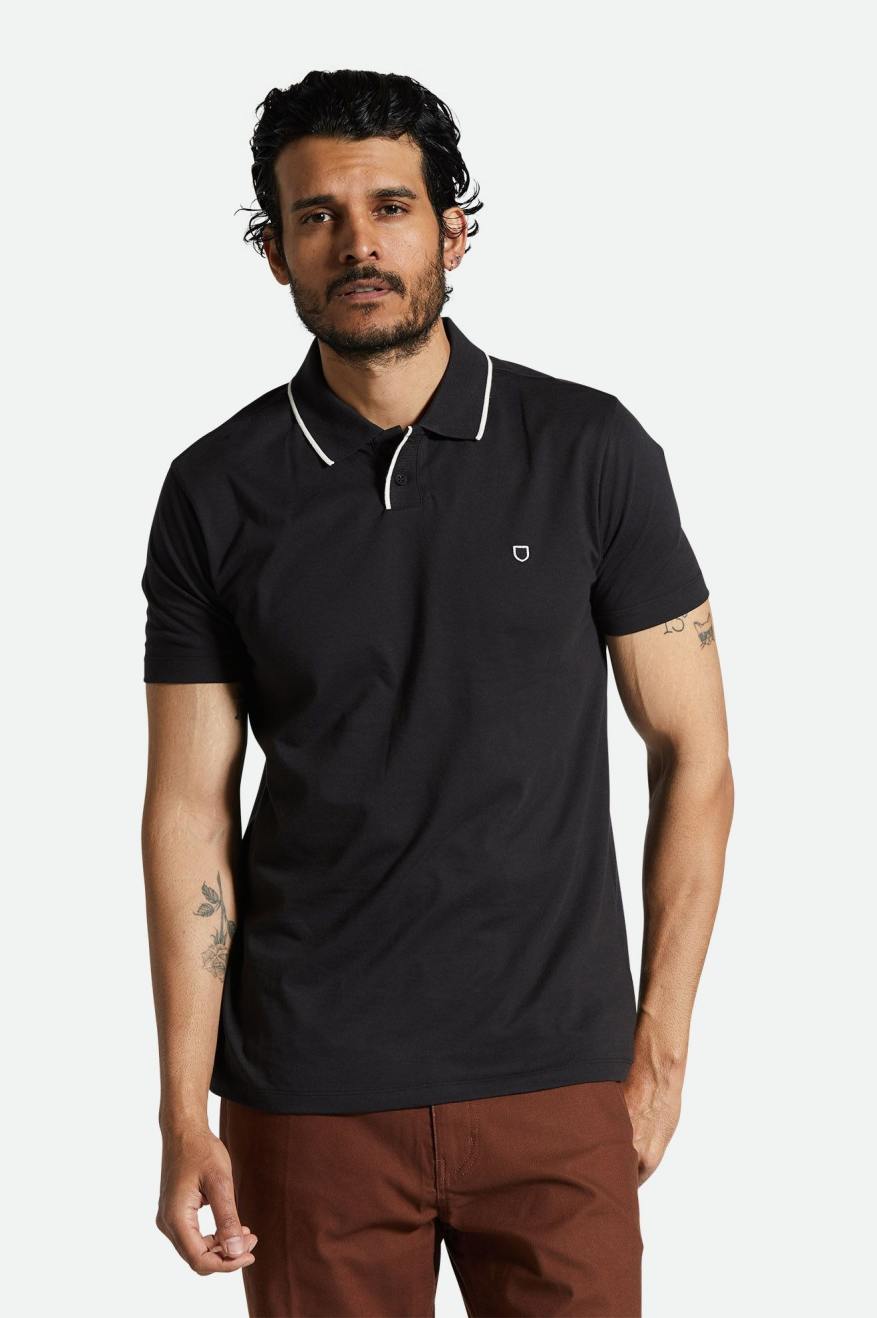 
       Brixton Mod Flex S/S Polo - Black
     