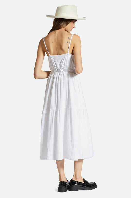 
       Brixton Sidney Dress - White Solid
     