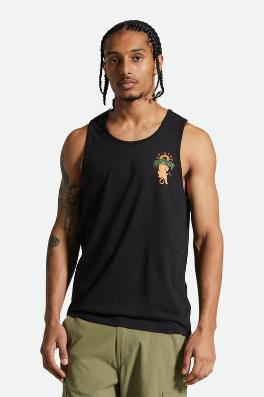 
       Brixton Palm Jaguar Tank Top - Black
     