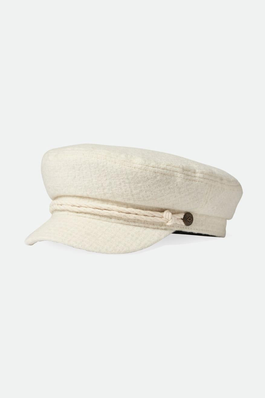 
       Brixton Fiddler Fisherman Cap - Off White Boucle
     