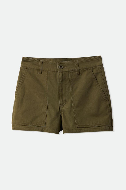 
       Brixton Alameda Short - Military Olive
     