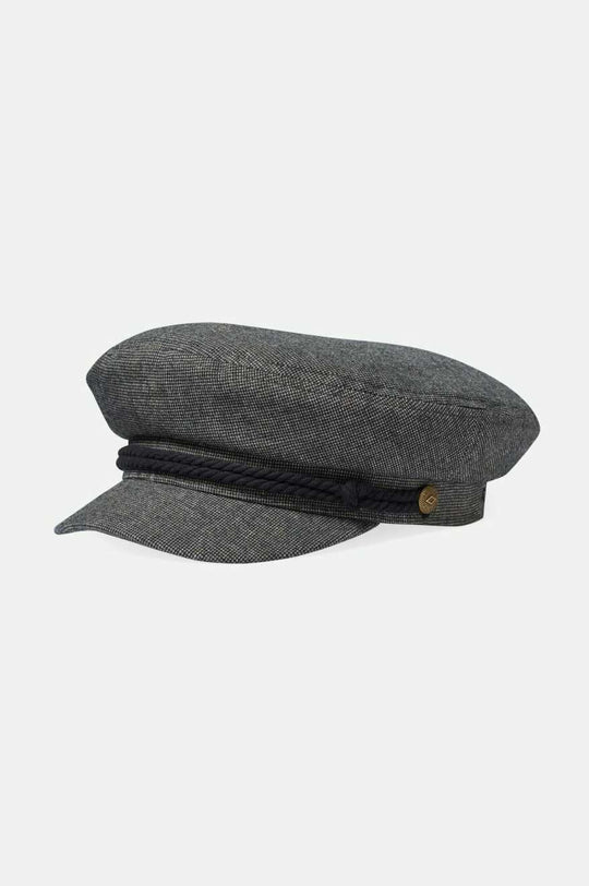 
       Brixton Unisex Fiddler Fisherman Cap - Mixed Tweed | Main
     