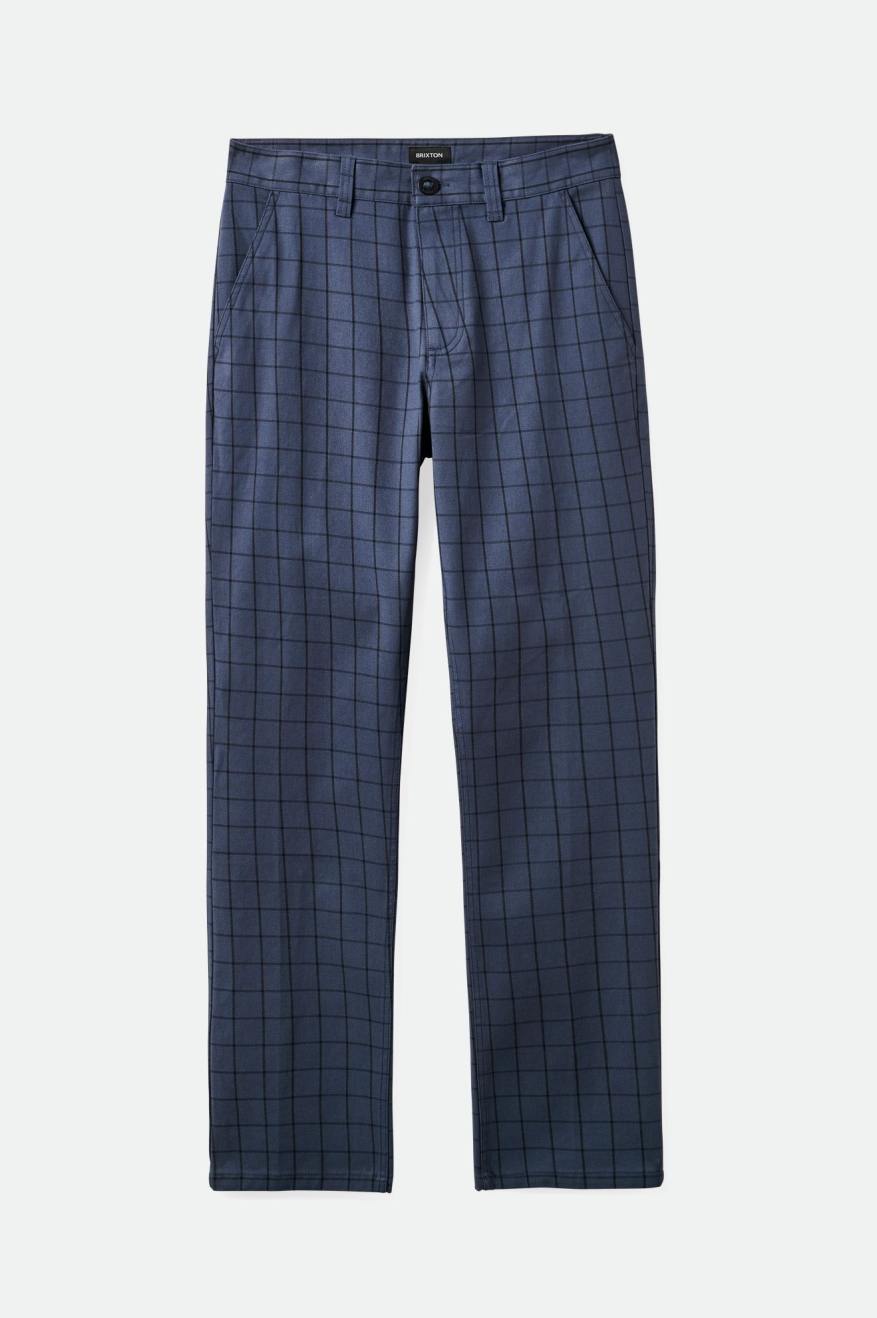 
       Brixton Choice Chino Regular Pant - Ombre Blue/Black Plaid
     