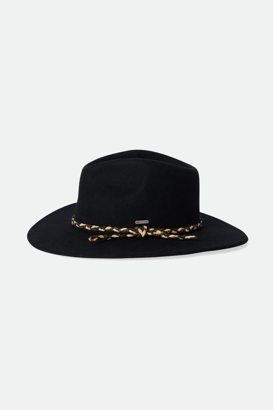 
       Brixton Messer Western Fedora - Black/Multi
     