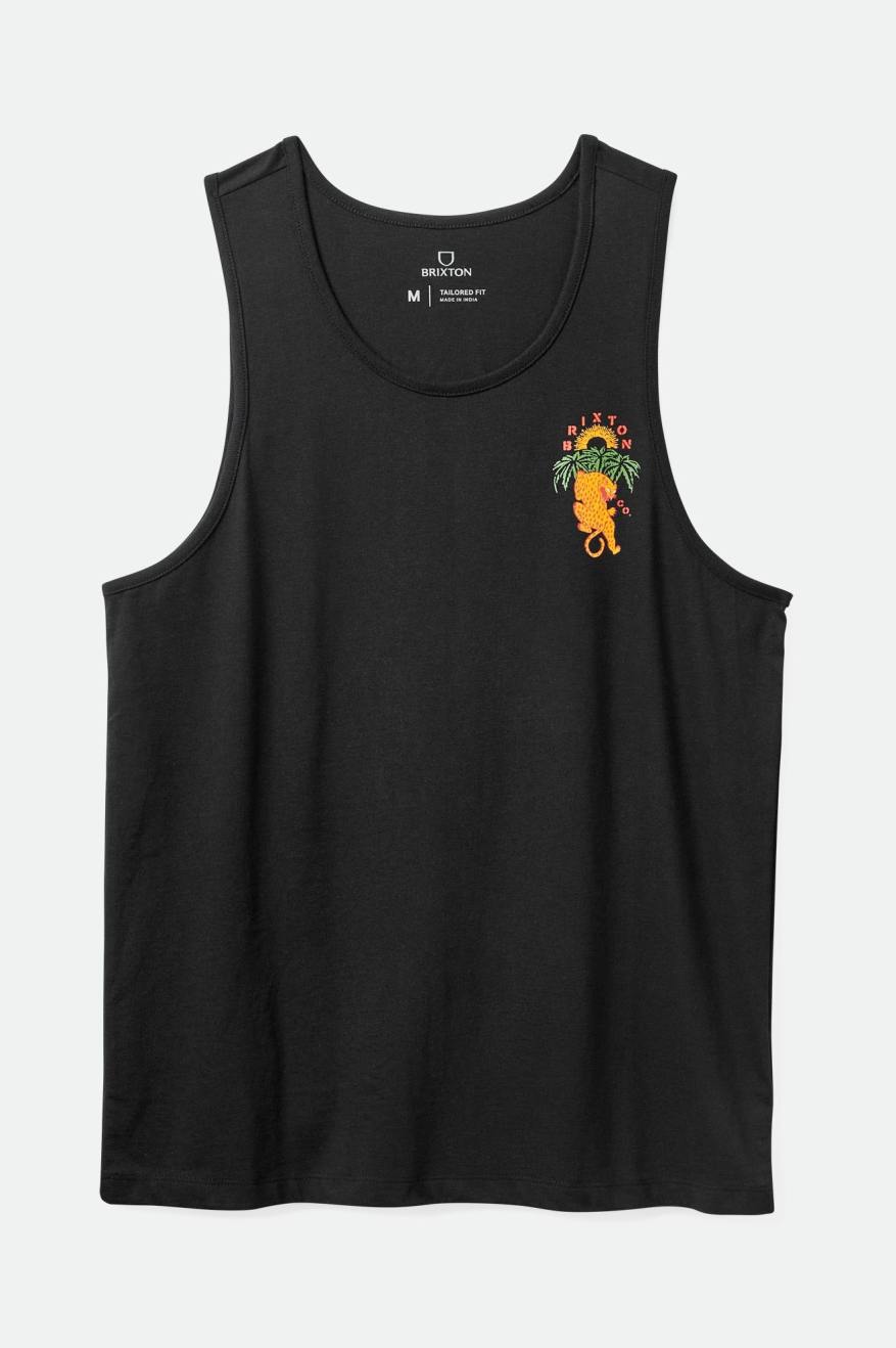 
       Brixton Palm Jaguar Tank Top - Black
     