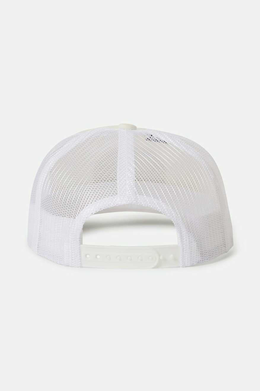 
       Brixton Neon Keaton Trucker Hat - White/Yellow
     