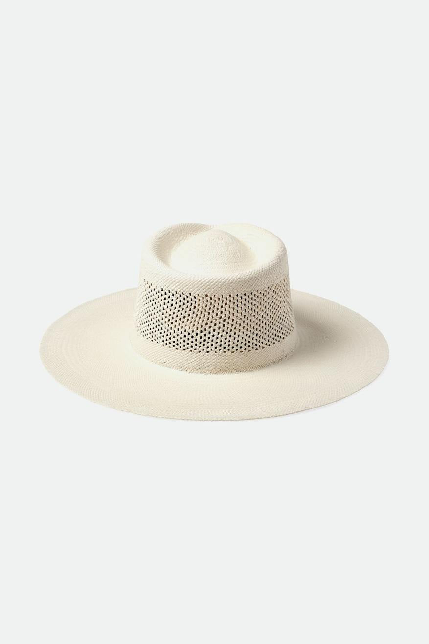 
       Brixton Jo Panama Straw Rancher Hat - Panama White
     