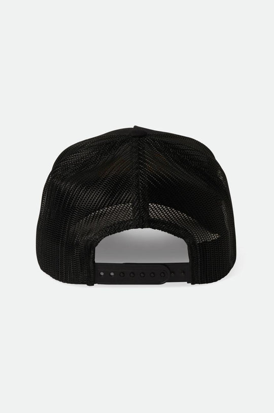 
       Brixton Postal C Netplus MP Trucker Hat - Black/Black
     