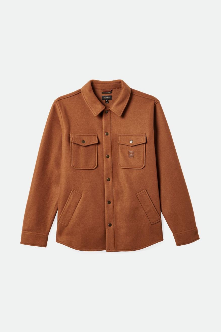 
       Brixton Durham Felted Stretch Jacket - Bison
     