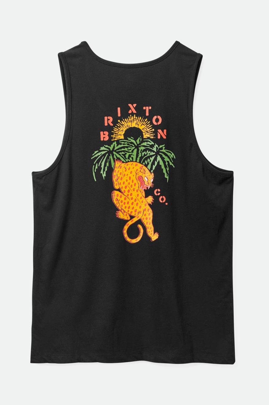 
       Brixton Palm Jaguar Tank Top - Black
     