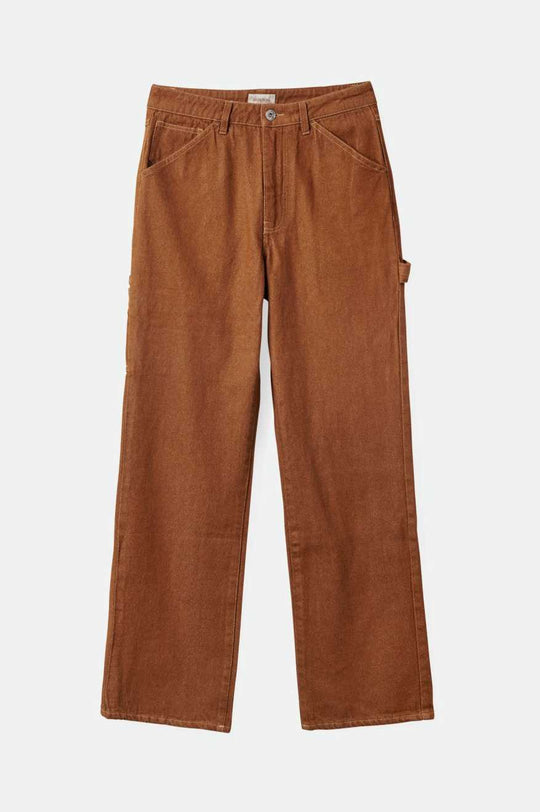 
       Brixton Women&#39;s Essex Painter Pant - Washed Copper | Main
     