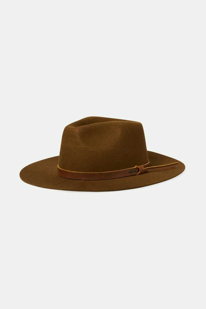 
       Brixton Unisex Hawkins WTHR GUARD™ Cowboy Hat - Coffee | Main
     