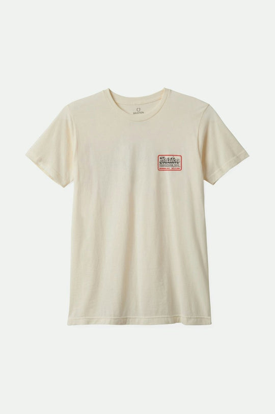 
       Brixton Inc. S/S Standard Tee - Natural
     