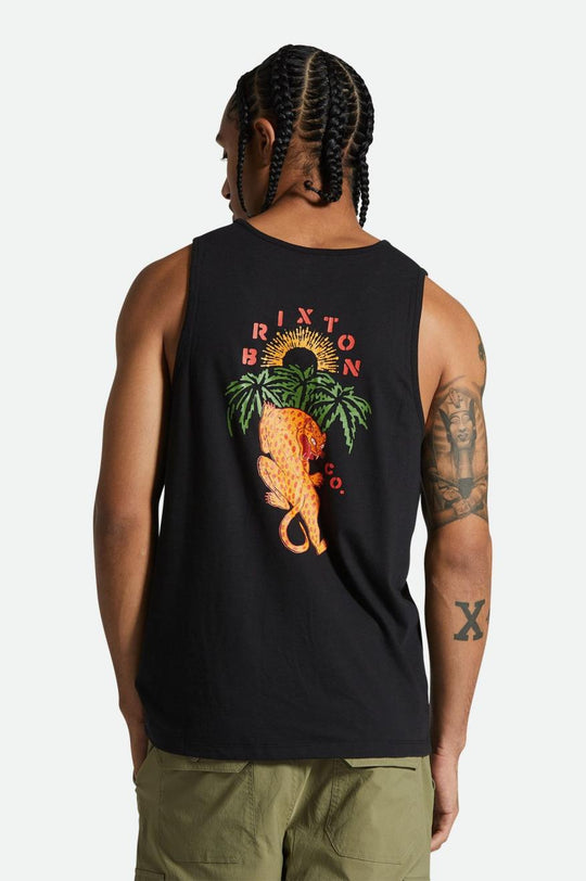 
       Brixton Palm Jaguar Tank Top - Black
     