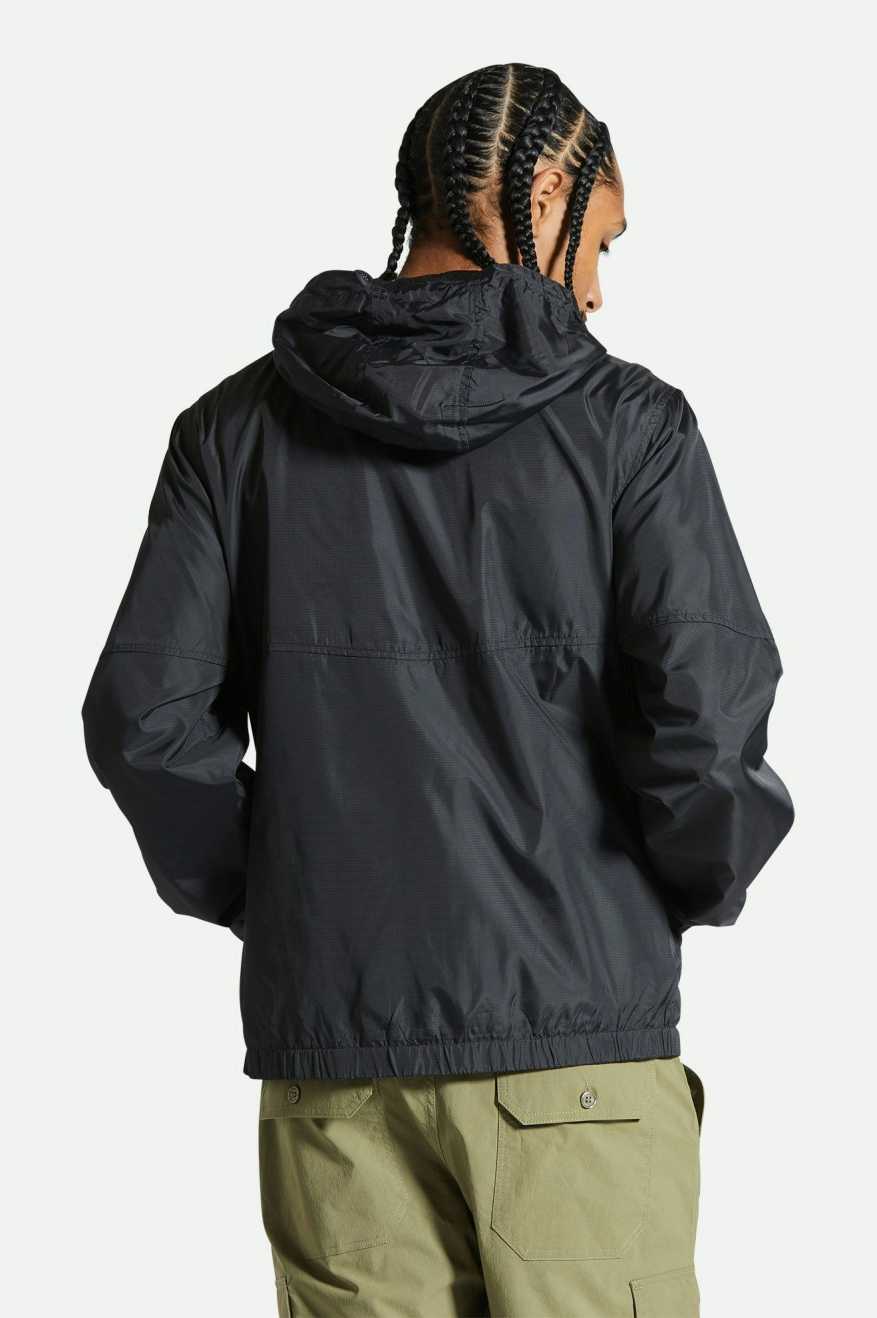 
       Brixton Claxton Crest Lightweight Jacket - Black/Black
     