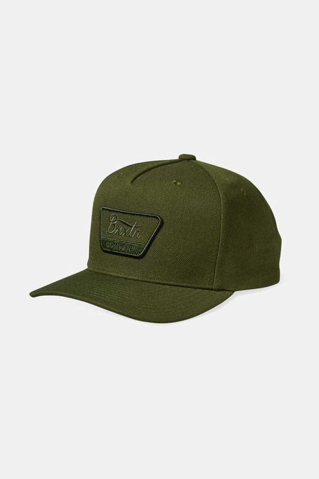 Brixton Men's Linwood Netplus Snapback - Moss/Moss | Main