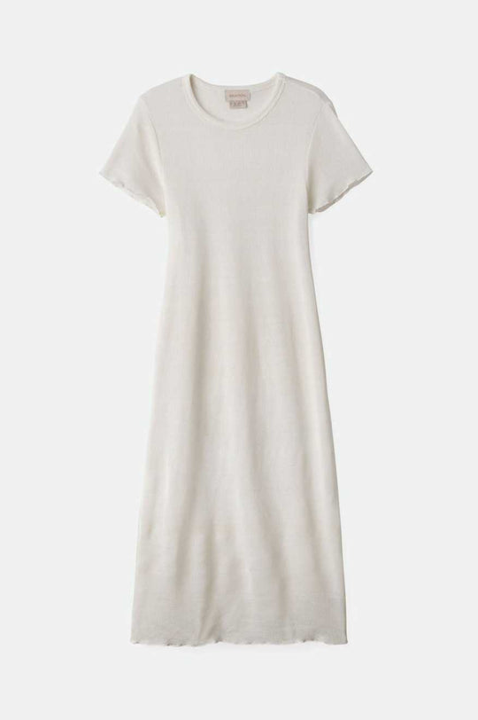 
       Brixton Women&#39;s Sheer Knit Dress - Off White | Main
     