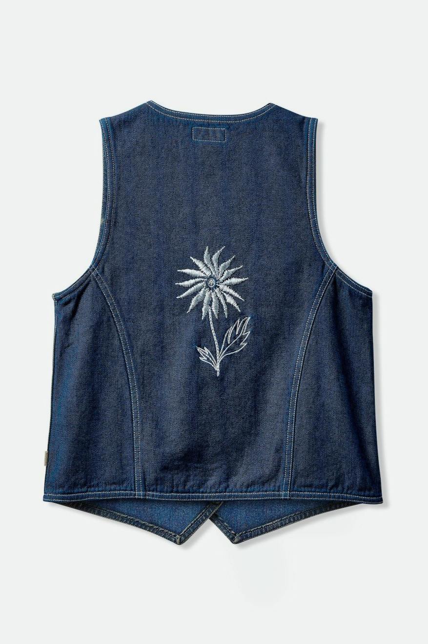 
       Brixton Frisco Vest - Two Tone Indigo
     