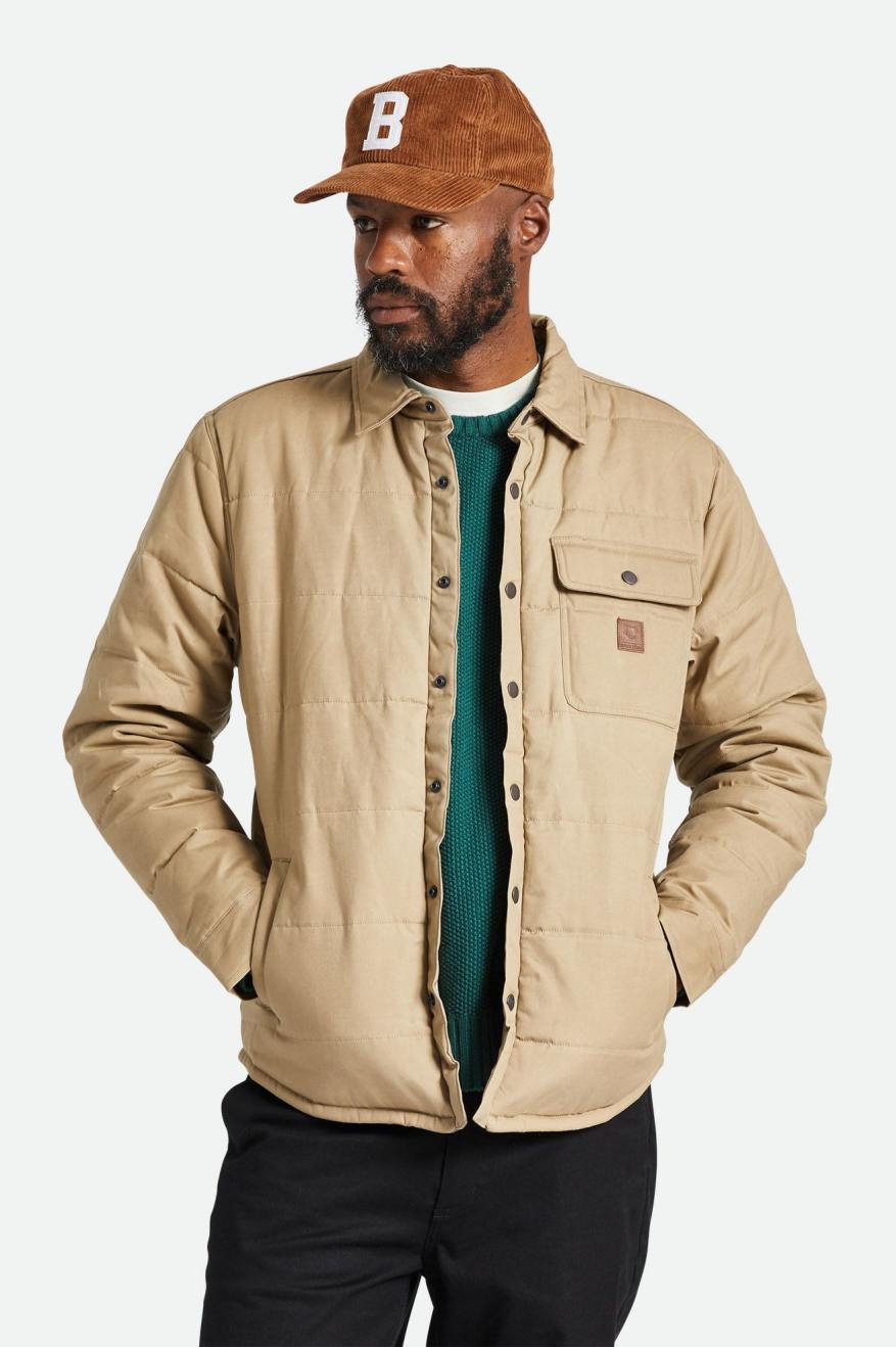 
       Brixton Cass Waxed Canvas Jacket - Oatmeal
     