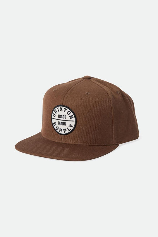 
       Brixton Oath III Snapback - Bison/Whitecap
     