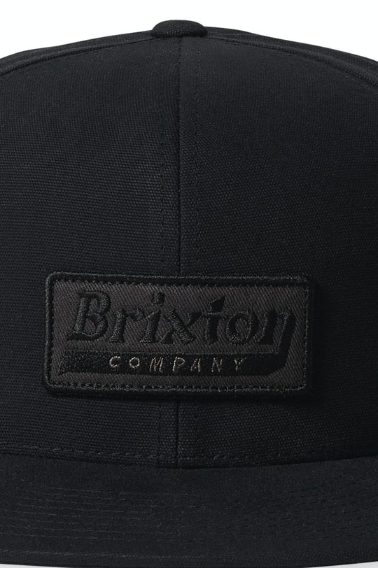 
       Brixton Steadfast HP Snapback - Black/Black
     