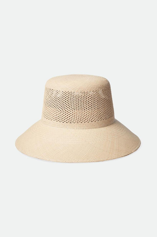 
       Brixton Lopez Panama Straw Bucket Hat - Catalina Sand
     