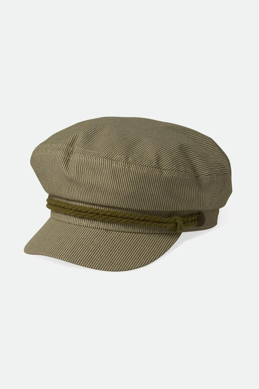 
       Brixton Fiddler Fisherman Cap - Sea Kelp/Oat Milk
     