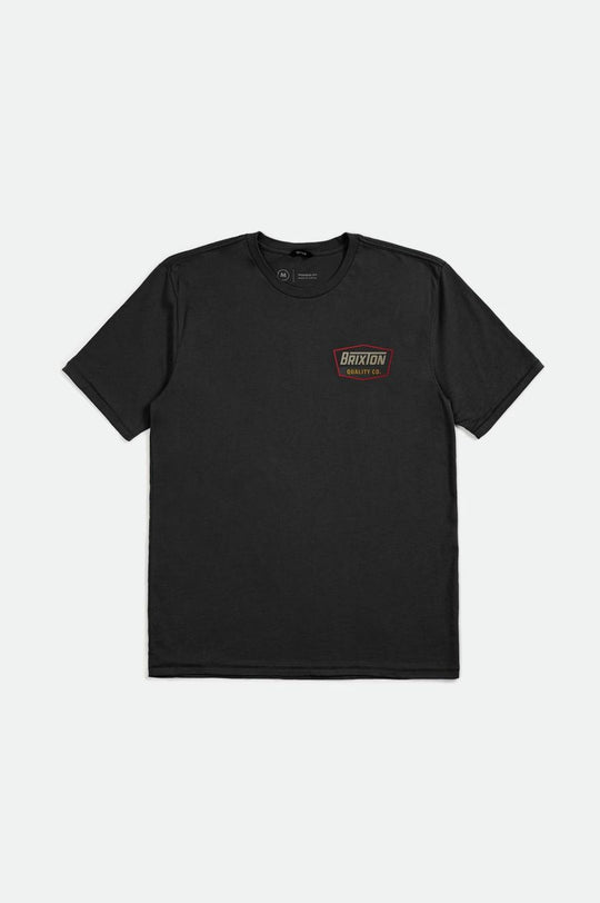 
       Brixton Regal S/S Standard Tee - Black/Sand
     