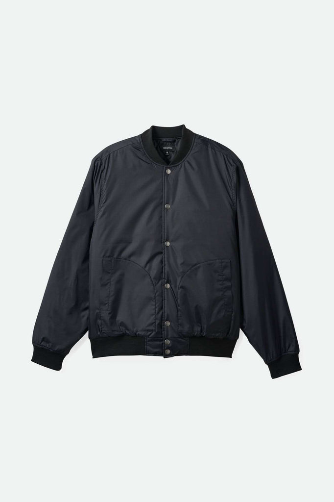 Brixton Men's Dillinger Flight Bomber Jacket - Black | Main