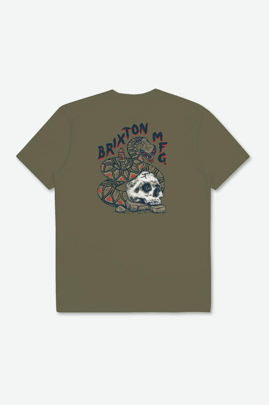 
       Brixton Trailmoor S/S Standard Tee - Olive Surplus
     