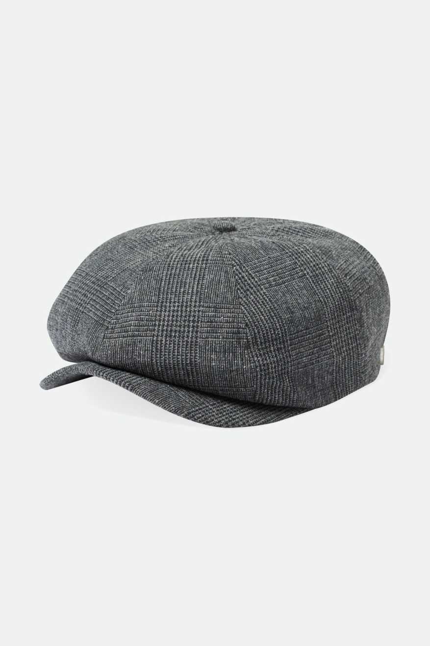 
       Brixton Unisex Brood Newsboy Cap - Charcoal | Main
     