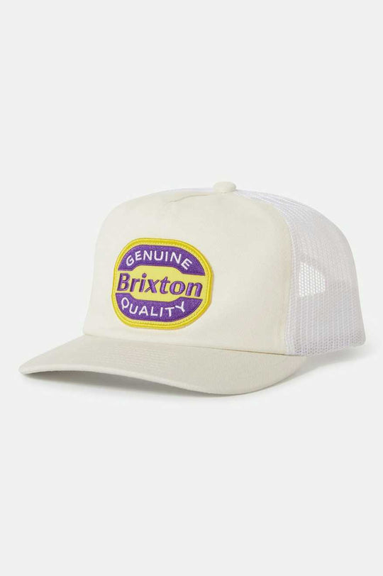 
       Brixton Neon Keaton Trucker Hat - White/Yellow
     