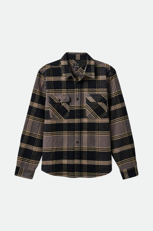 
       Brixton Bowery Heavyweight L/S Flannel - Black/Beige
     