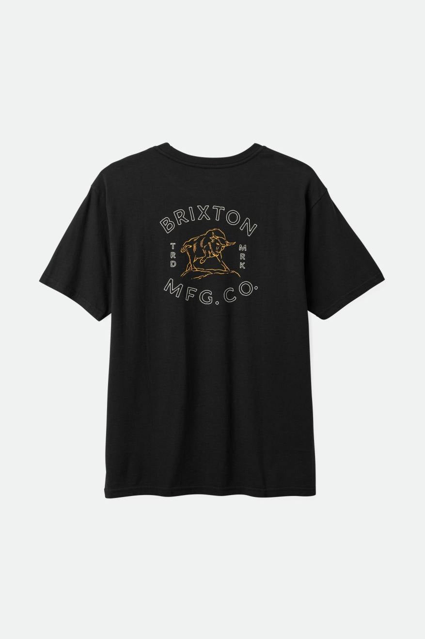 
       Brixton Bryden S/S Relaxed Tee - Black Classic Wash
     