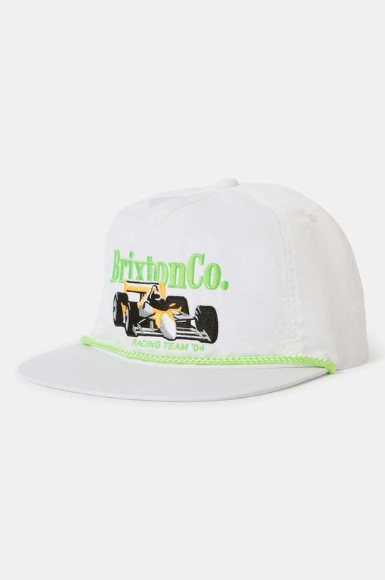 
       Brixton Neon Formula HP Snapback - White/Green
     