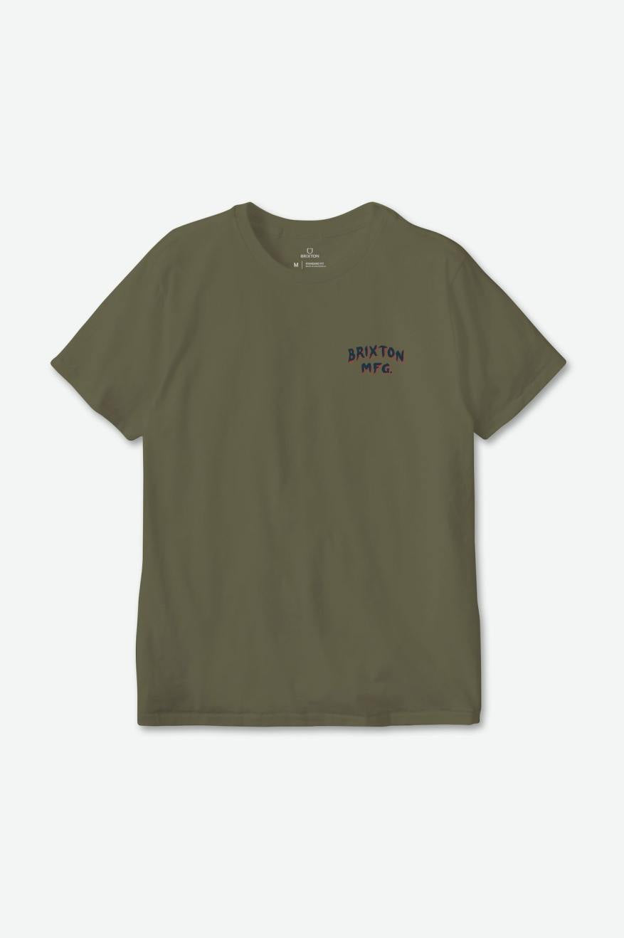 
       Brixton Trailmoor S/S Standard Tee - Olive Surplus
     